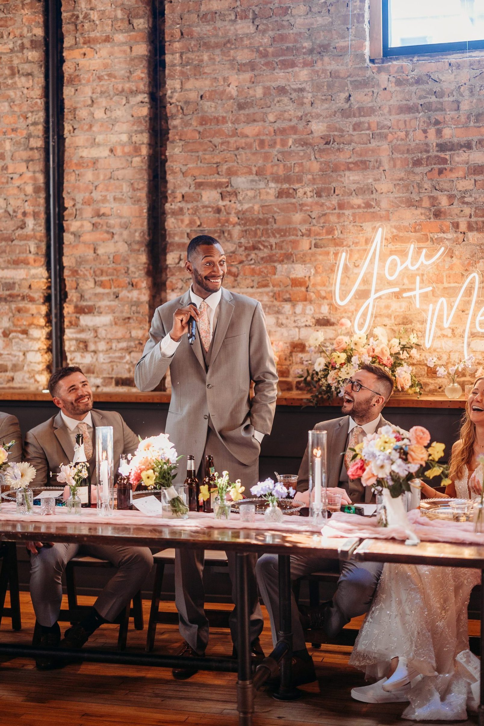 Best Man's Speech in Main Hall